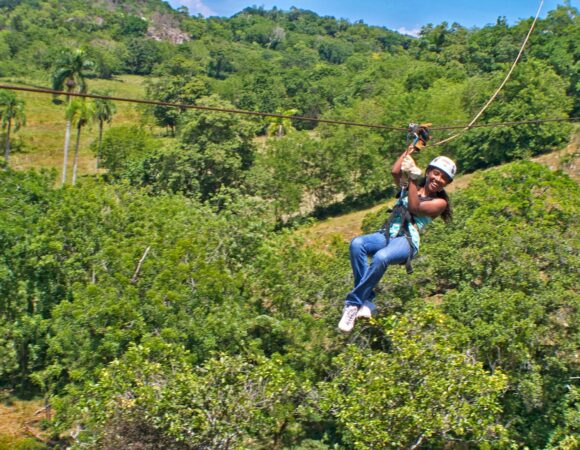 Tirolesas y tierra de monos